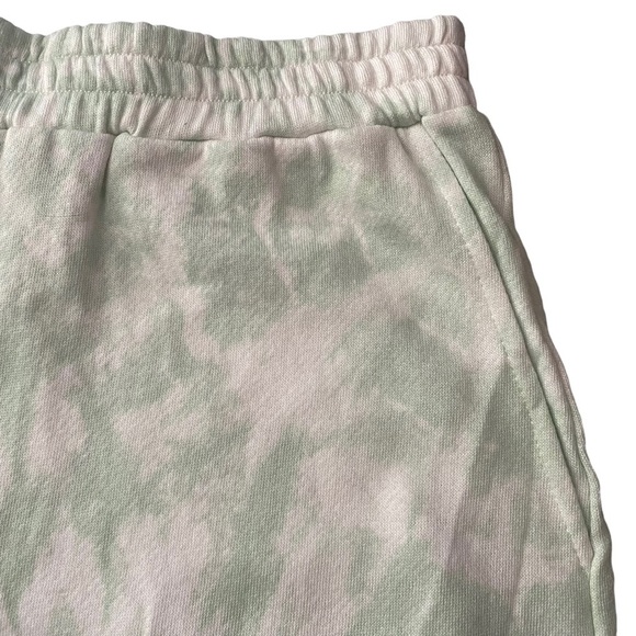 Rails Jane Shorts Mint Green Tie Dye High Waist Pockets French Terry Extra Small - Picture 10 of 16